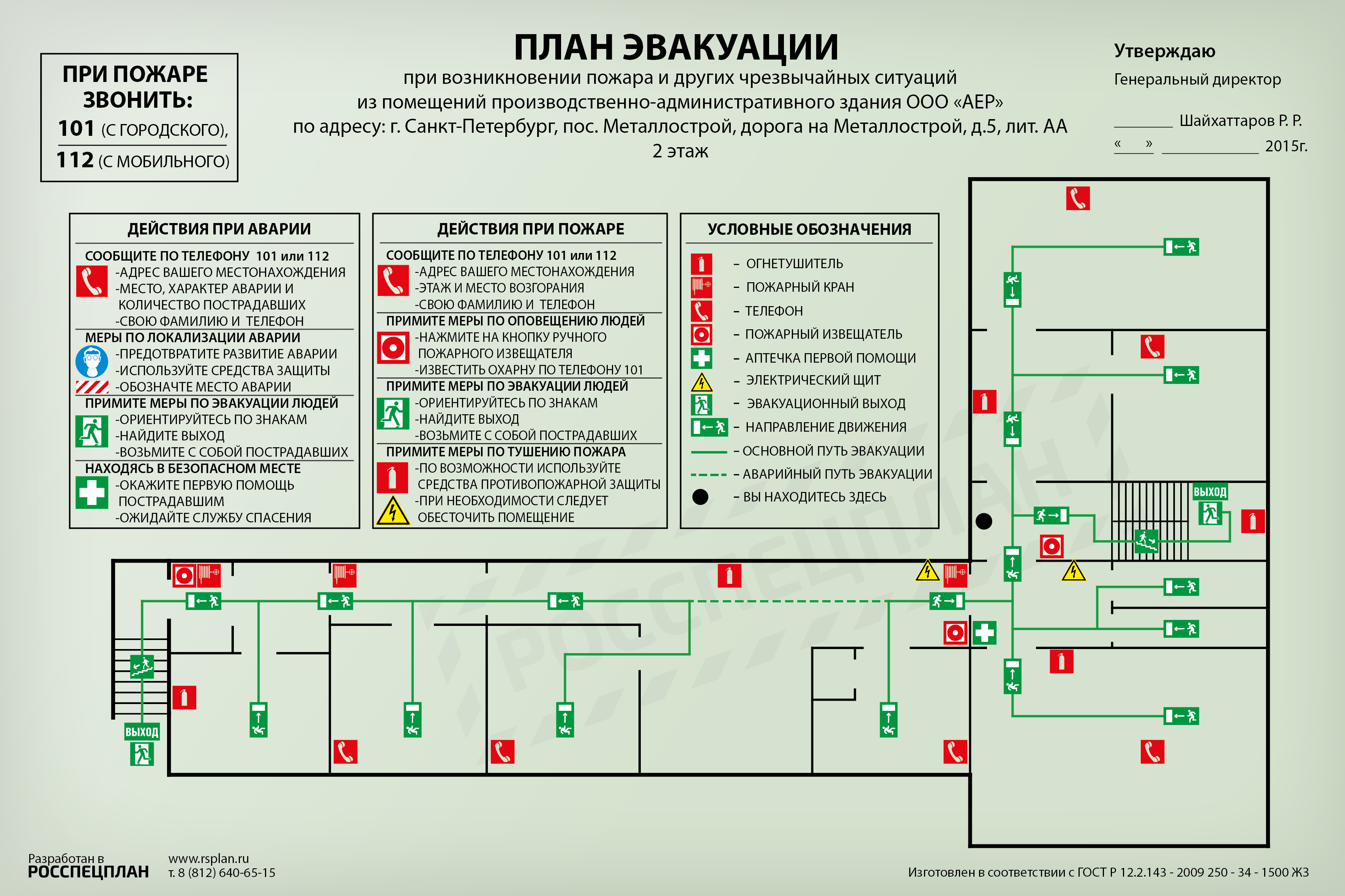 пожарный шкаф обозначение на схеме