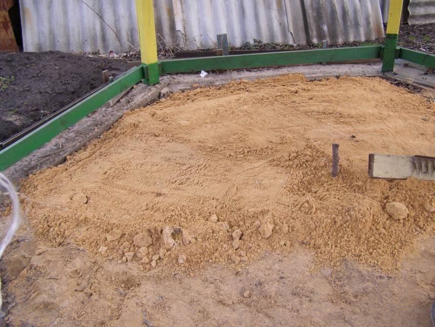Песчаная подушка под фундамент: как не завалить весь проект
