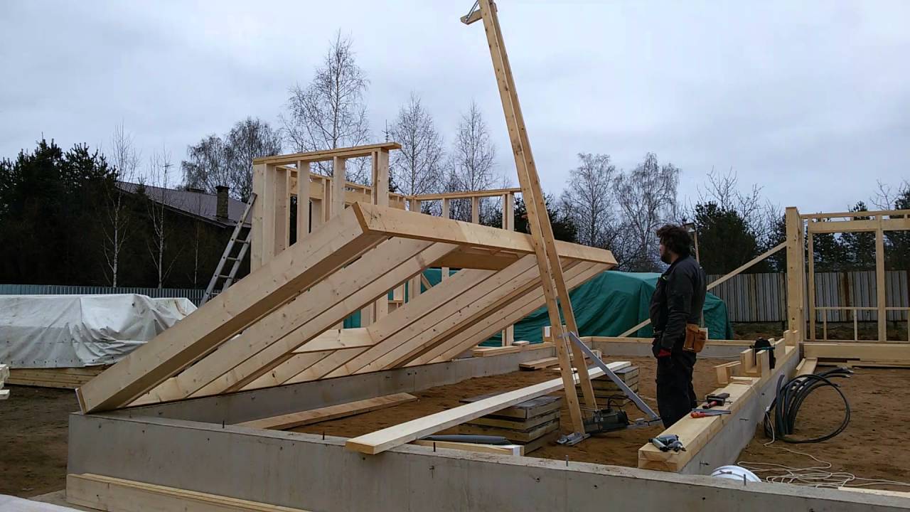 Как построить каркасный дом своими руками с нуля: видео