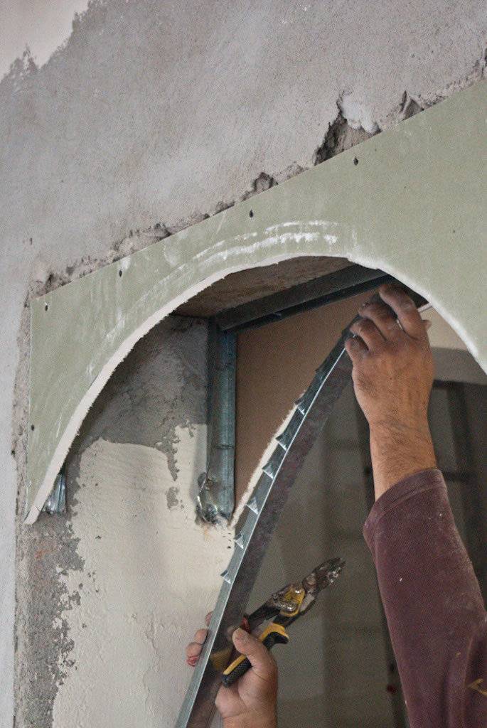 Монтаж арки из гипсокартона в дверном проеме своими руками: Пошаговая инструкция