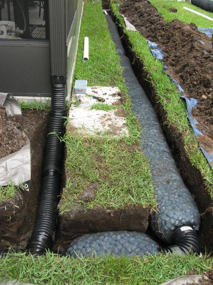 Дренаж на участке: 140 фото эффективных систем отвода воды от участка