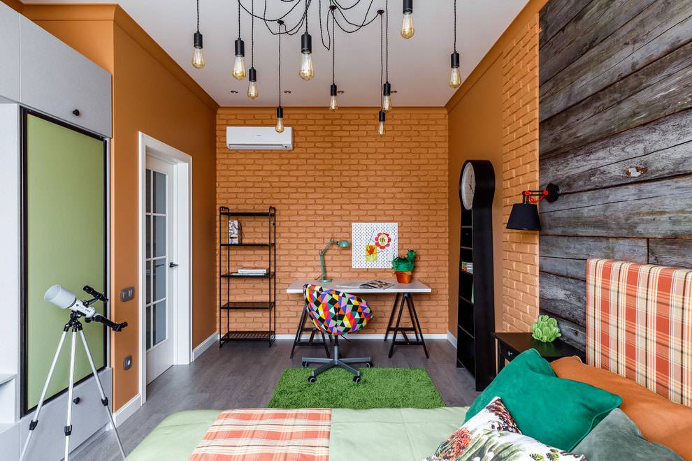 Комната для подростков в стиле лофт: как создать хорошую детскую, особенности дизайна и фото с примерами спален для вашего ребенка