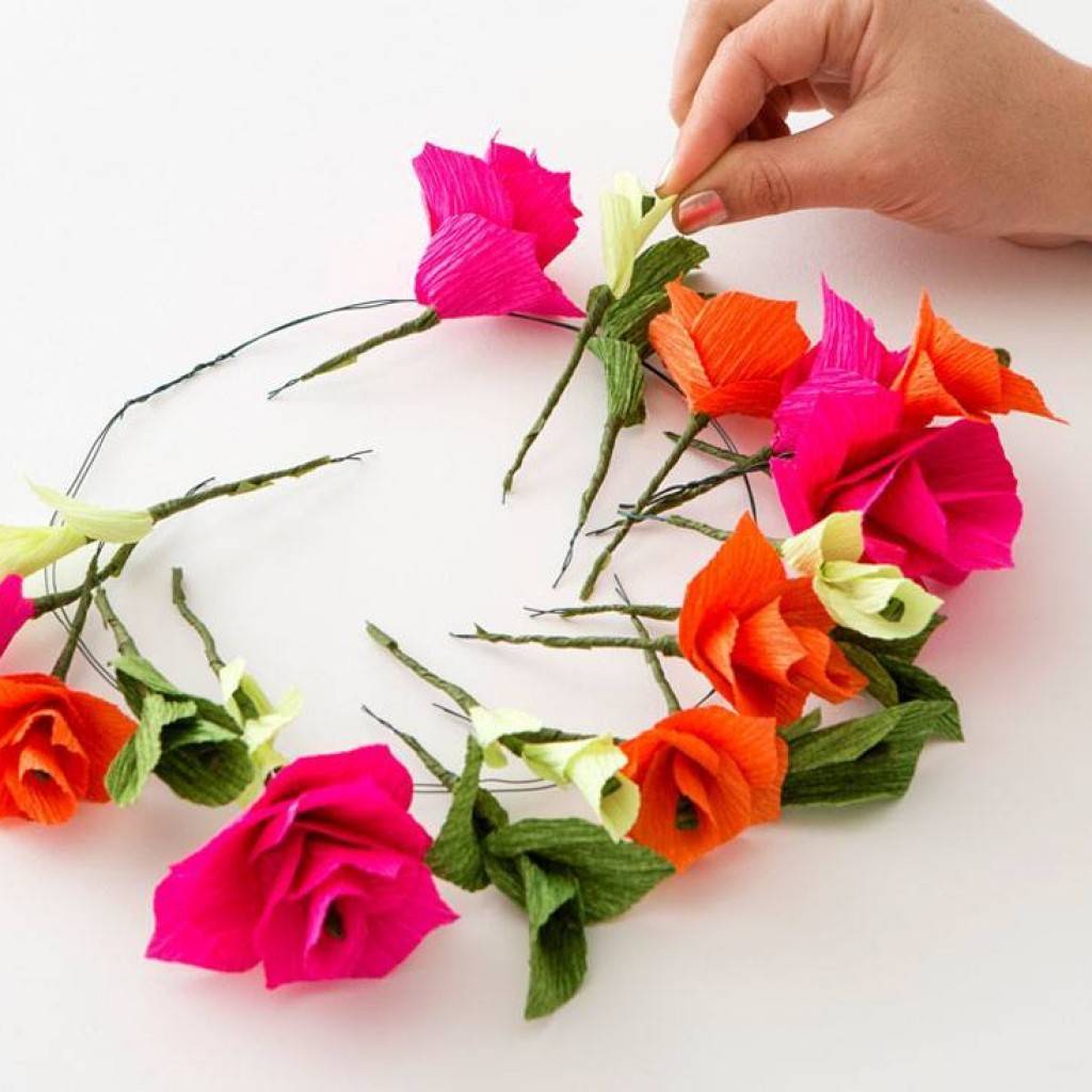 Искусственные цветы своими руками – изготовление и подробная инструкция