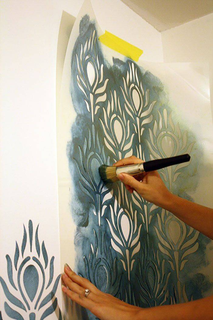 Как сделать роспись стен своими руками