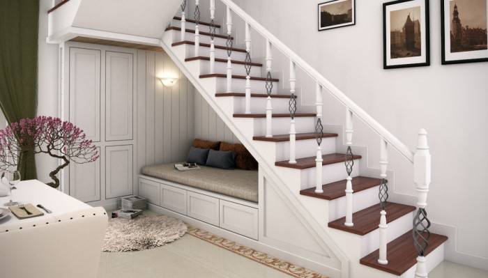Как сделать лестницу украшением интерьера своего дома