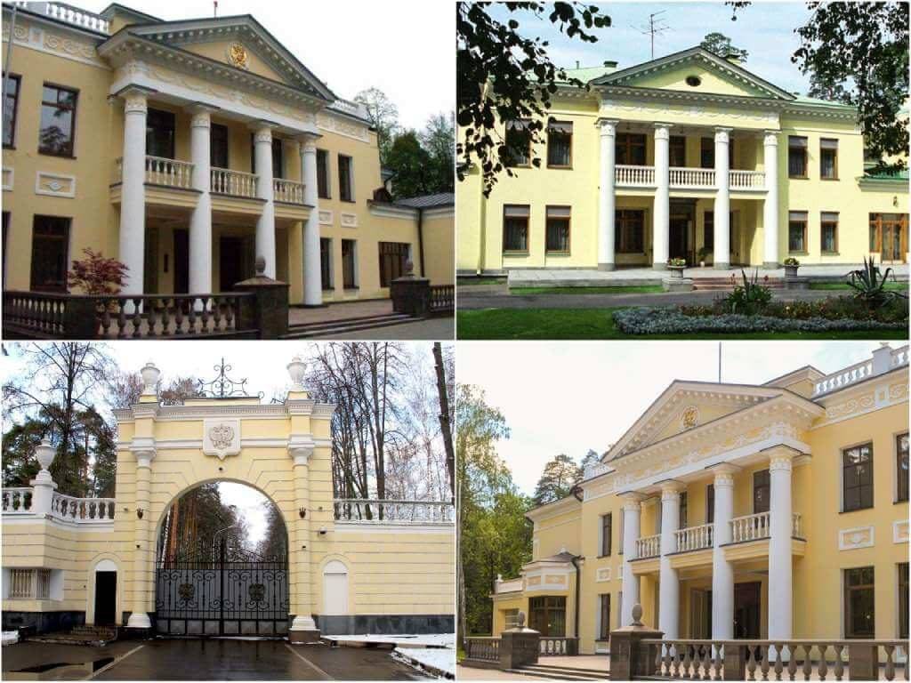 Дома и резиденции президента россии владимира путина