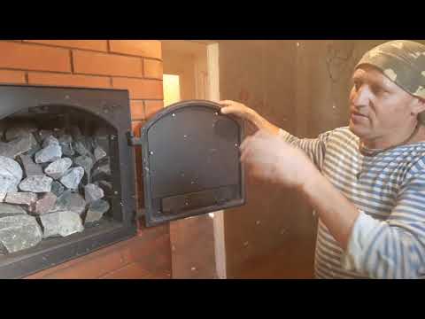Как топить печь дровами в бане, 8 фото