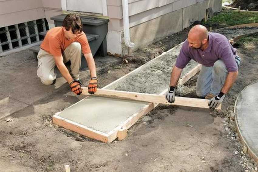 Как делать бетон дома