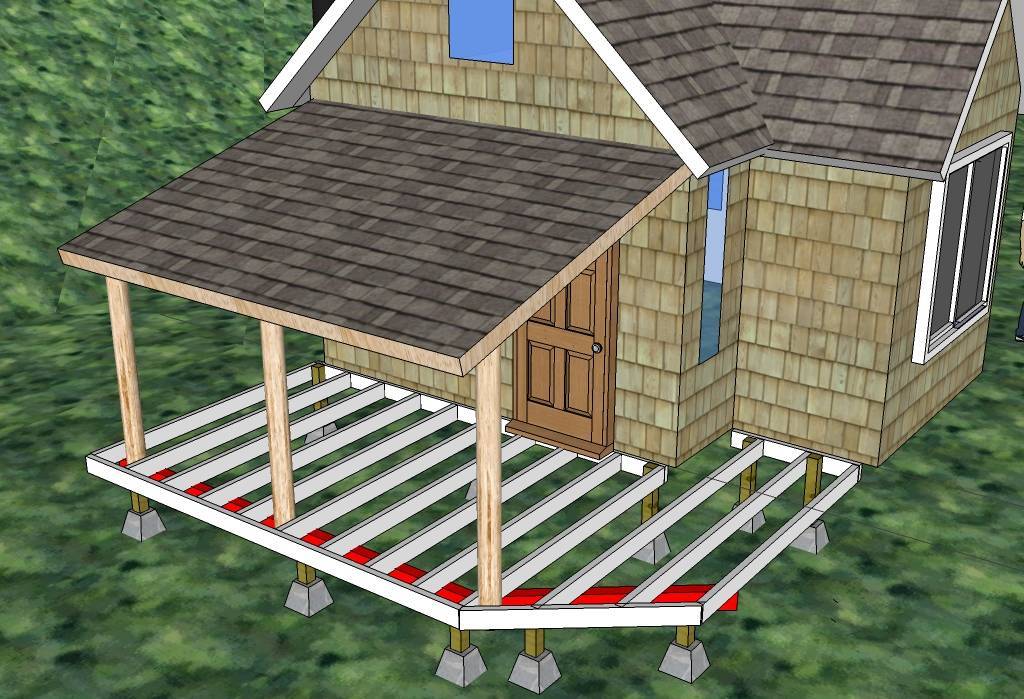 Веранда своими руками: как пристроить к дому быстро и дёшево, пошаговая инструкция строительства с фото, как построить на даче из дерева