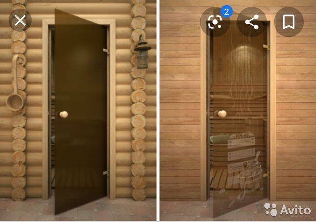 Стеклянные двери для сауны и бани от компании акма - основные преимущества