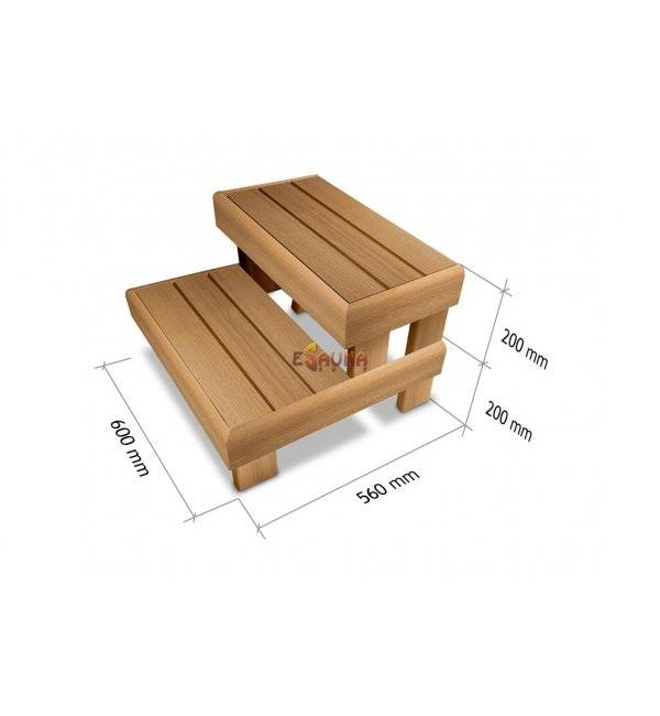 Мебель для бани - 115 фото особенностей подбора и правила по уходу