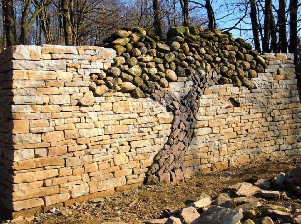 Забор из камня своими руками — пошаговый процесс с пояснениями, как сделать забор