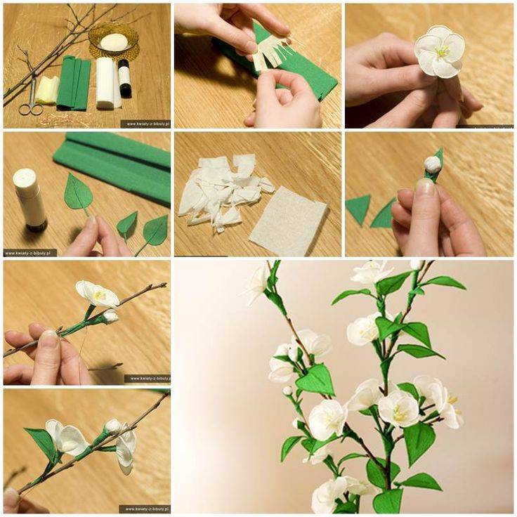 Мастерим цветы из подручных материалов