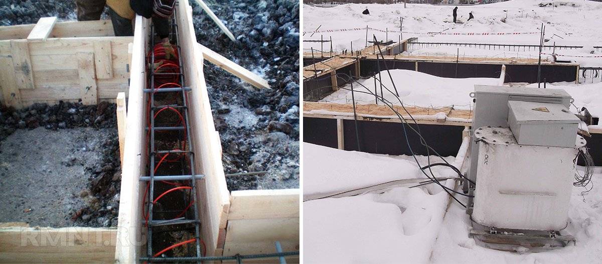 Можно ли заливать фундамент зимой: в мороз, плюсы и минусы