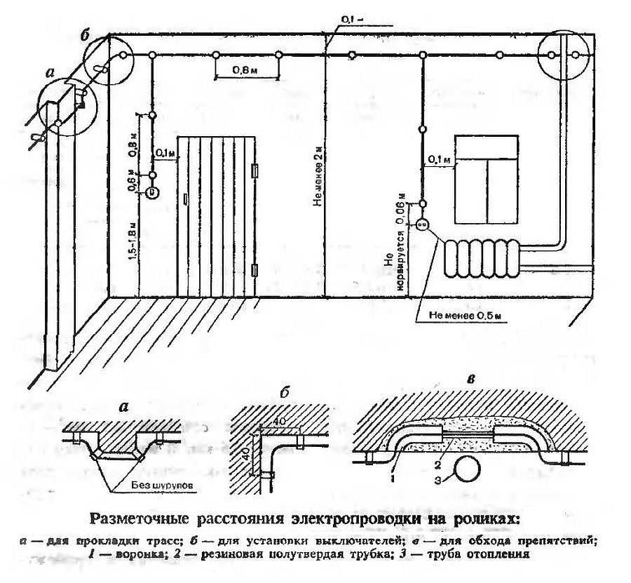 Схема электропроводки в автосервисе