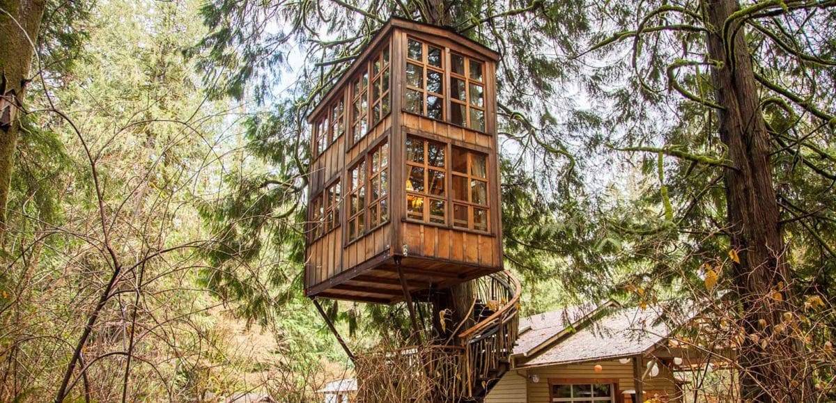 7 домиков на дереве, в которых хочется поселиться будучи взрослым