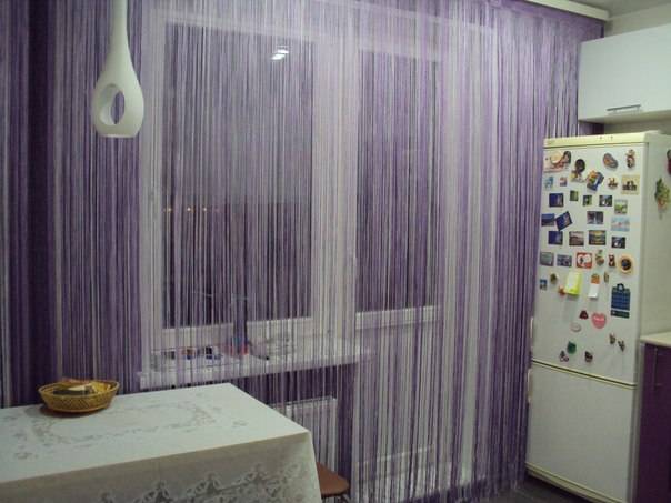 Нитяные шторы: как можно использовать кисею в интерьере, как правильно стирать и где можно повесить