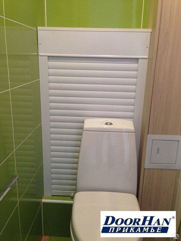 Сантехнический шкаф — дверцы для шкафа в туалете для санузла под плитку в ванной комнате