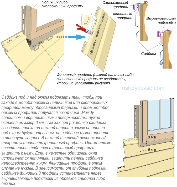 Монтаж сайдинга картинки