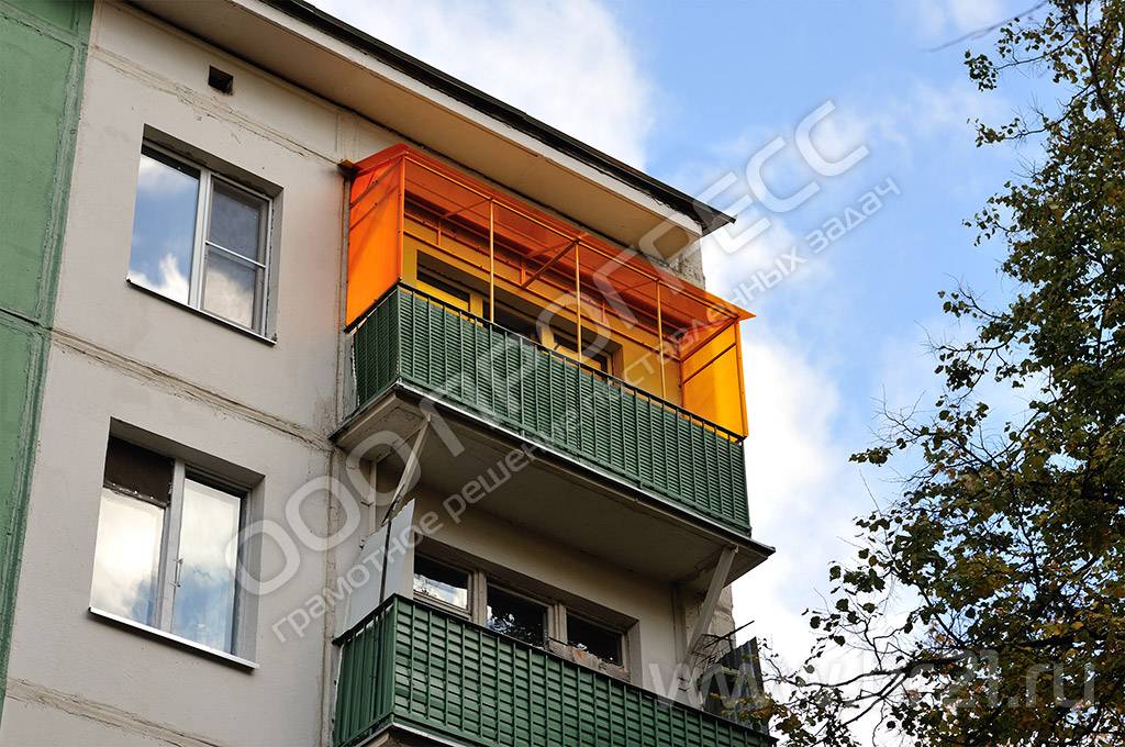 Балкон из поликарбоната: инструкция как сделать и обшить навес | дневники ремонта obustroeno.club
