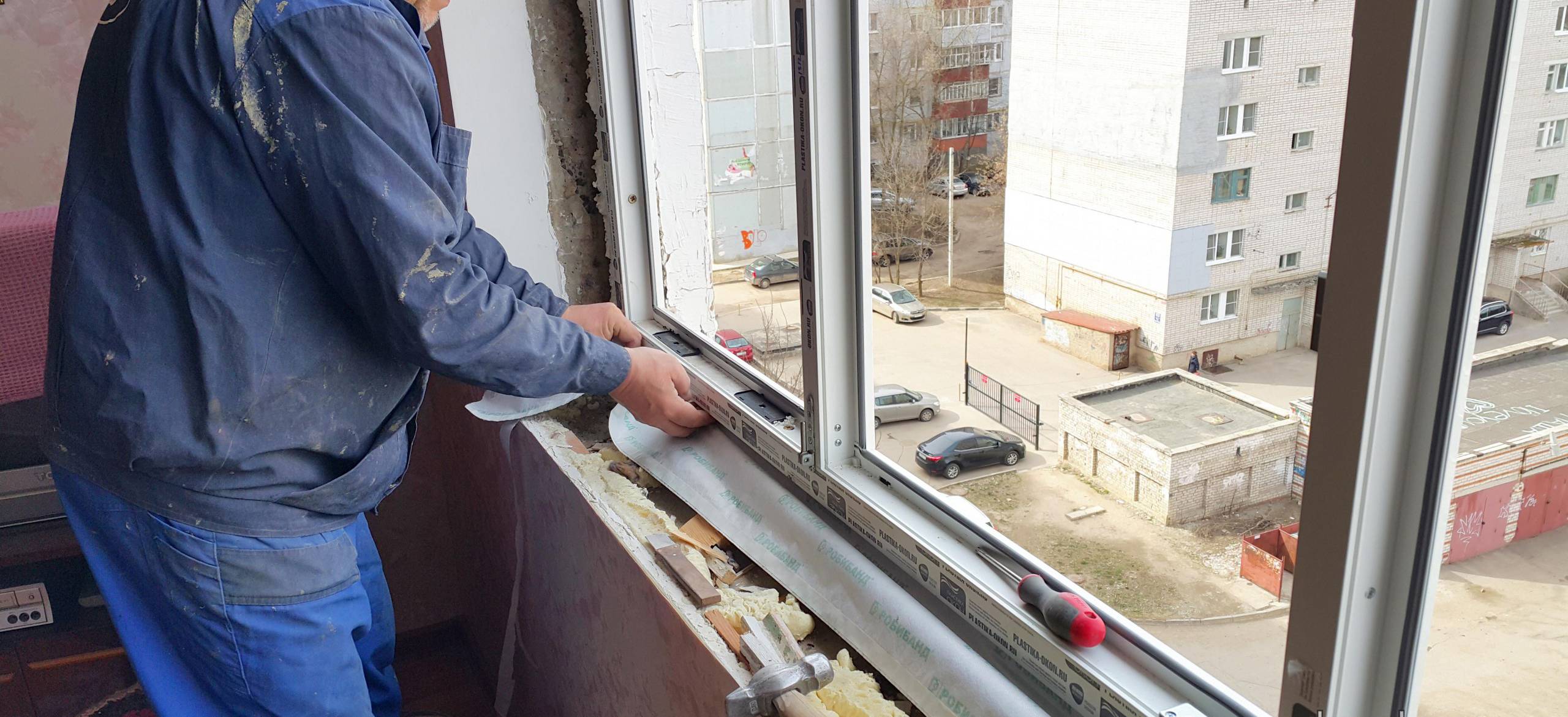 Установка пластикового окна своими руками: рассмотрим монтаж пластикового окна пошагово