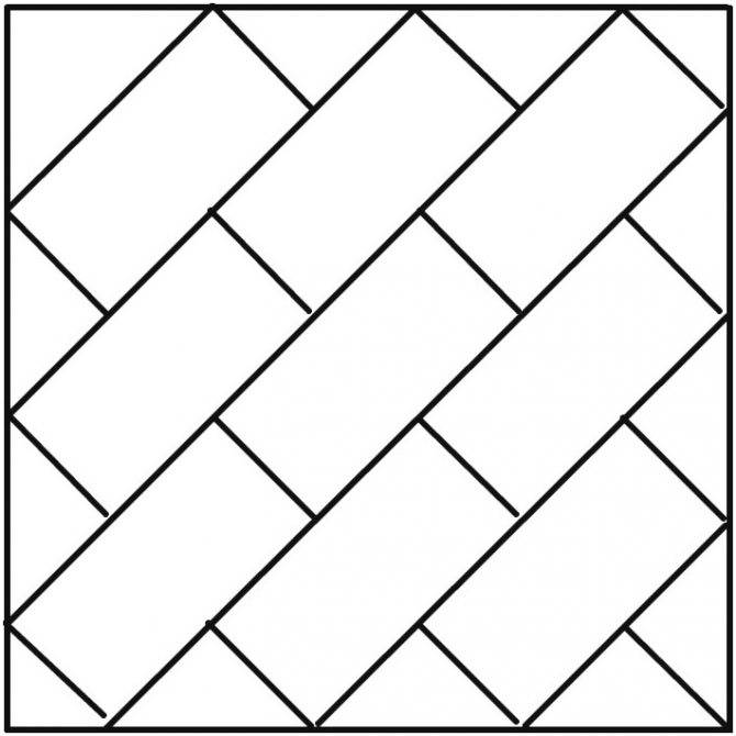 Как класть плитку по диагонали: советы по правильной укладке