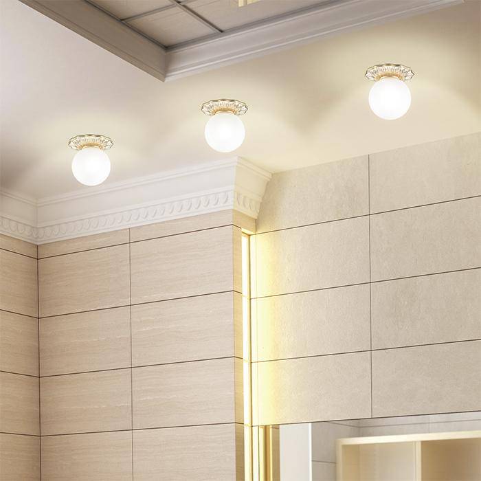 Освещение в ванной комнате — выбор лучшего светильника.