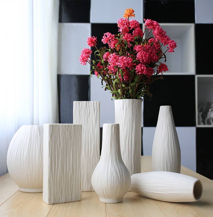 Напольные вазы в интерьере - фото красивого дизайна