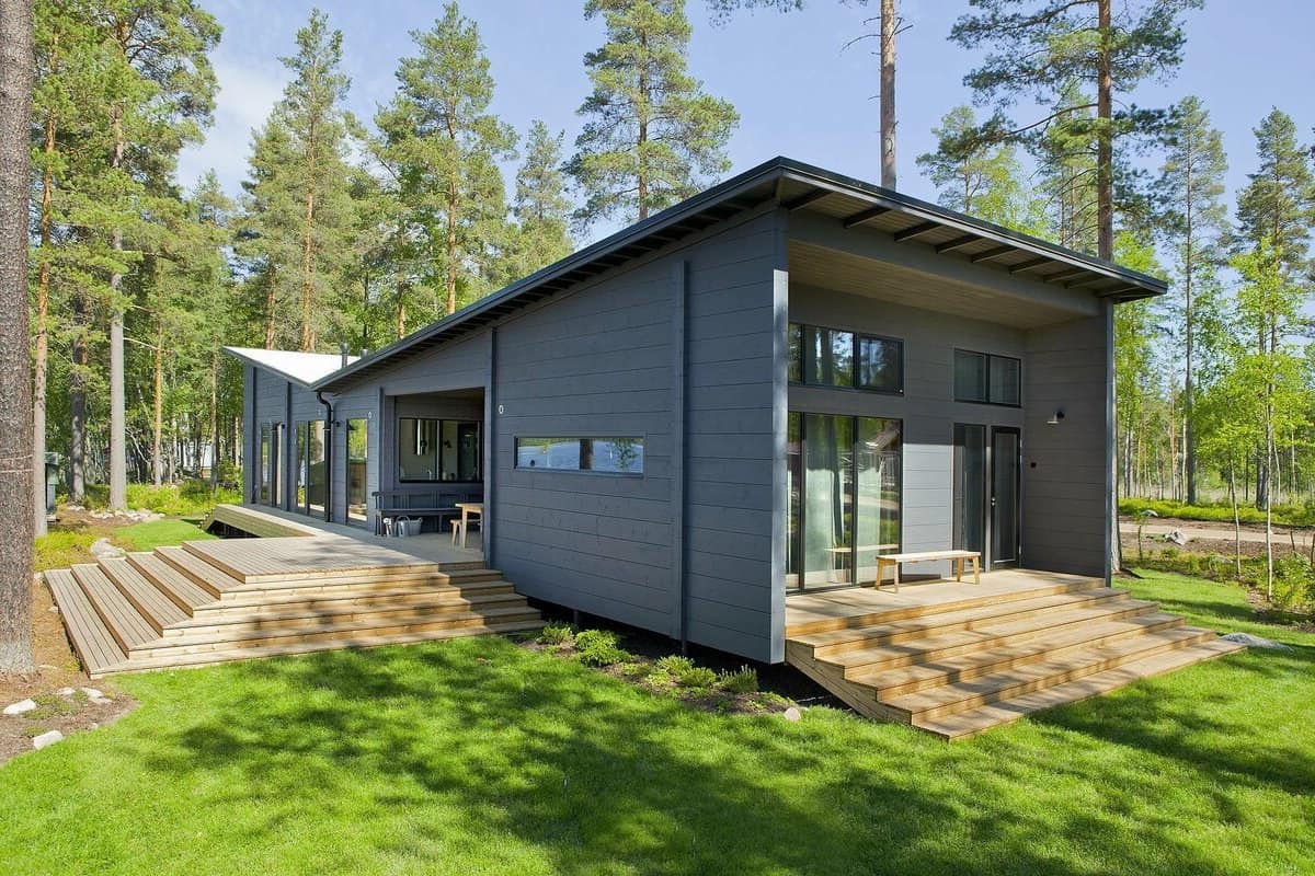 Как построить каменный дом по финской технологии