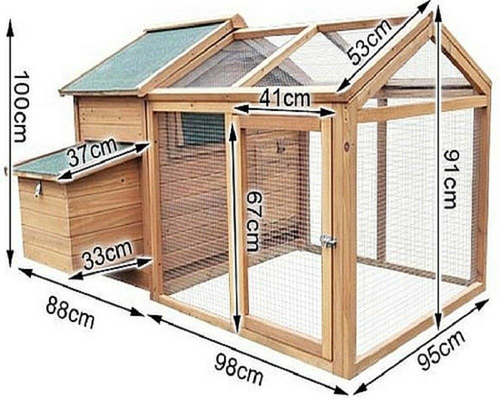 Курятник своими руками на 10 кур всесезонный с выгулом чертежи и размеры