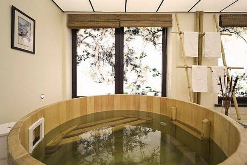 Японская баня-бочка: фурако и офуро, особенности, преимущества и недостатки