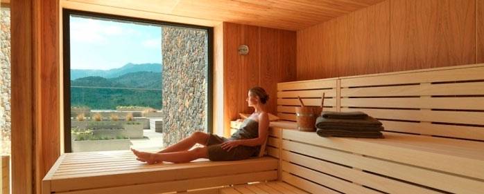 Красивые бани из бревна, с панорамными окнами, проекты, фото