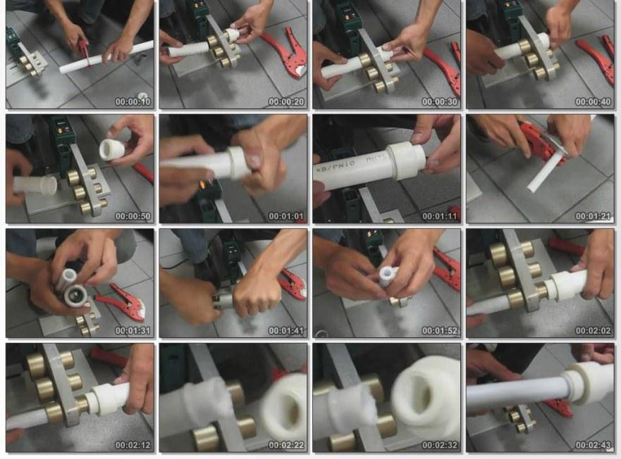 Технология сварки полипропиленовых труб своими руками легко и доступно