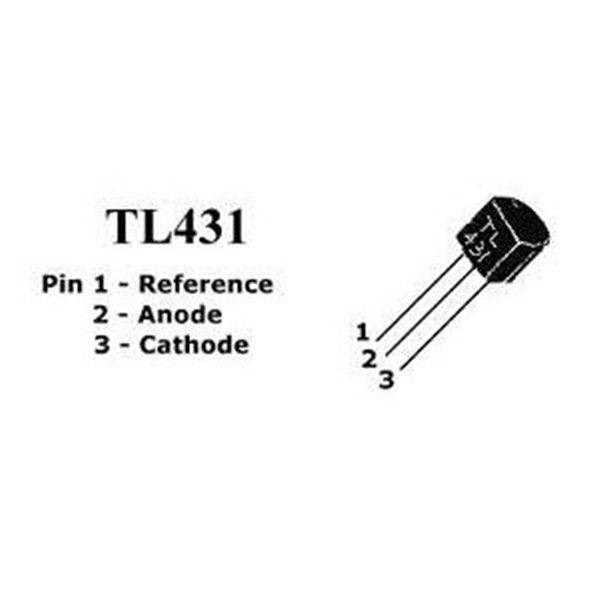 Tl431 – регулируемый стабилитрон. описание, распиновка, схема включения, datasheet
