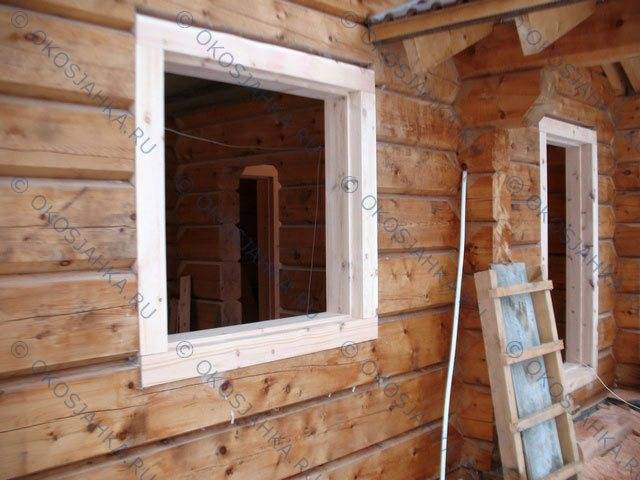 Деревянные окна для бани: инструкция по монтажу