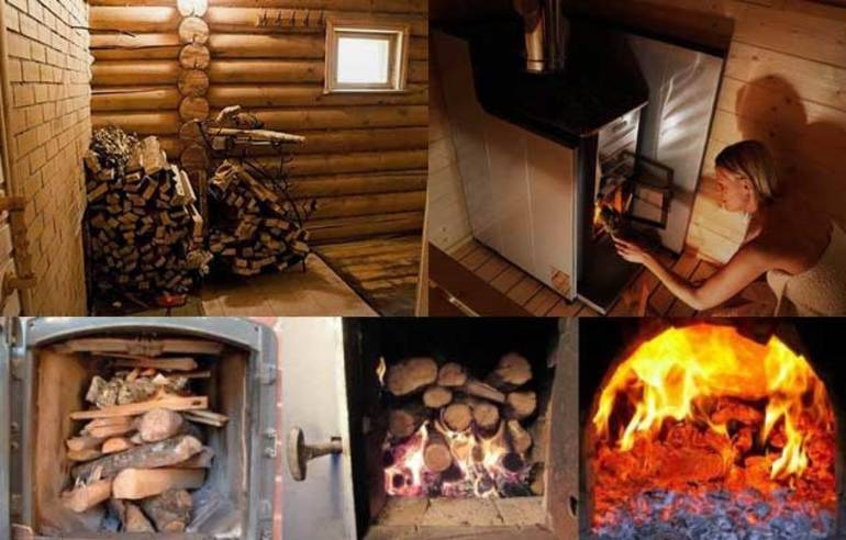 Как правильно топить печь дровами в бане? (8 фото)