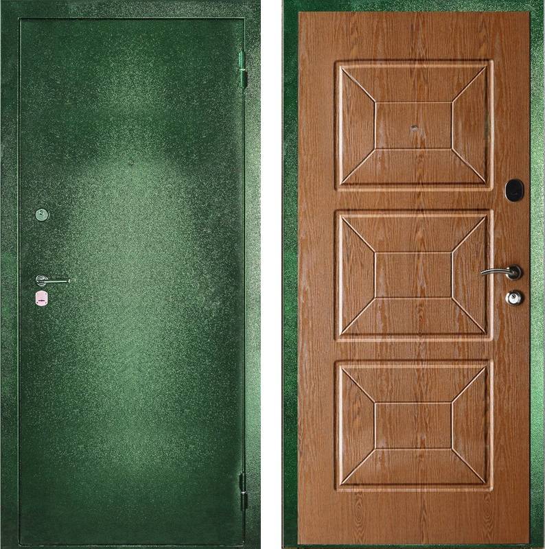 Покраска двери с порошковым напылением
