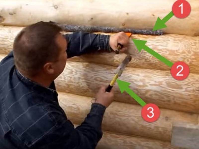 Конопатить деревянный дом своими руками: технология