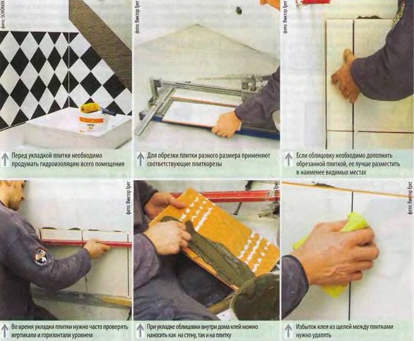 Как положить плитку на деревянный пол - доступные варианты с пошаговой инструкцией