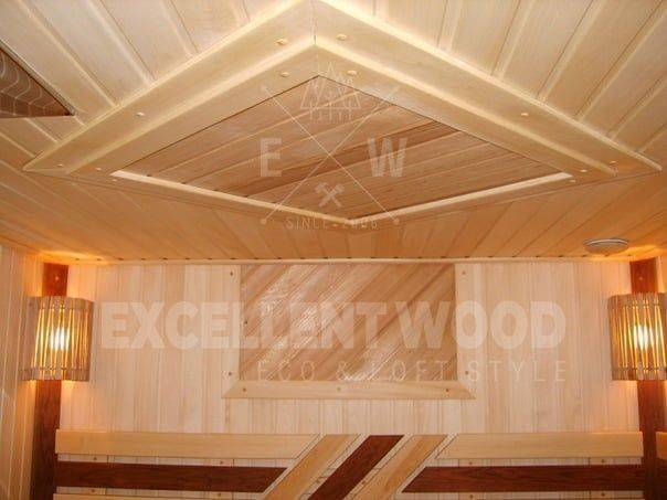Устройство потолка в бане: с холодным чердаком и теплым, в бане из сруба, схема чернового, натяжного, подшивного потолка, и из необрезной доски