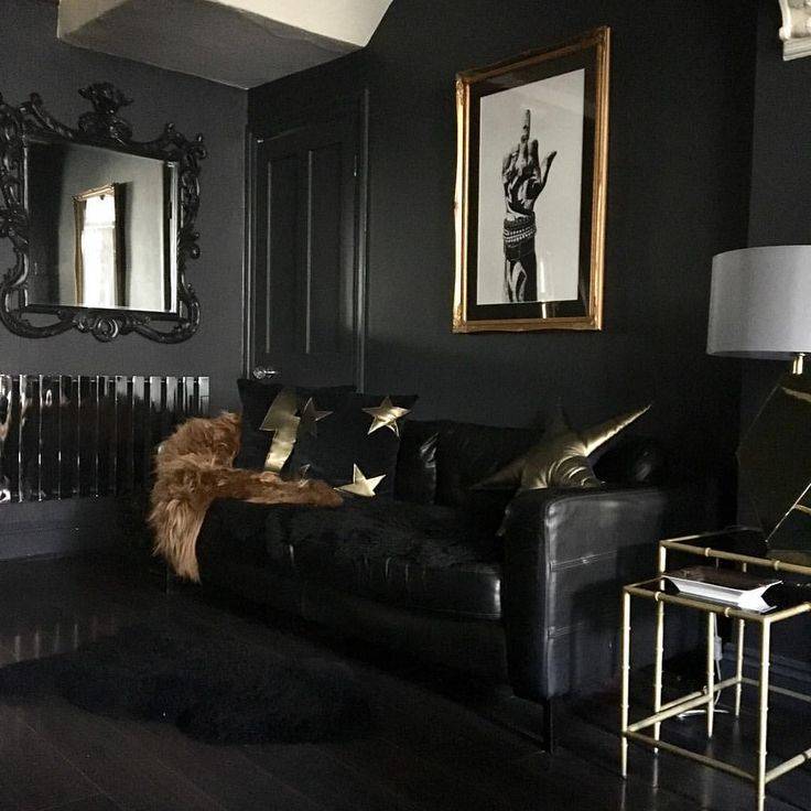 Черная мебель – 110 фото вариантов дизайна и необычные форматы украшения разных помещений
