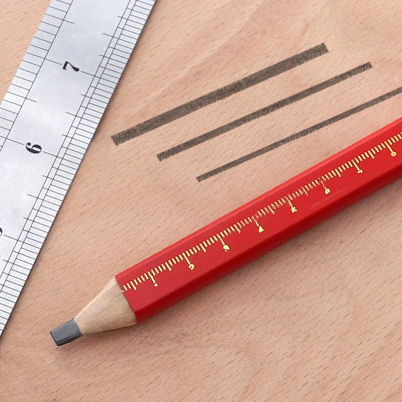 Для чего и почему строительный карандаш не круглый. чем канцелярский карандаш отличается от строительного