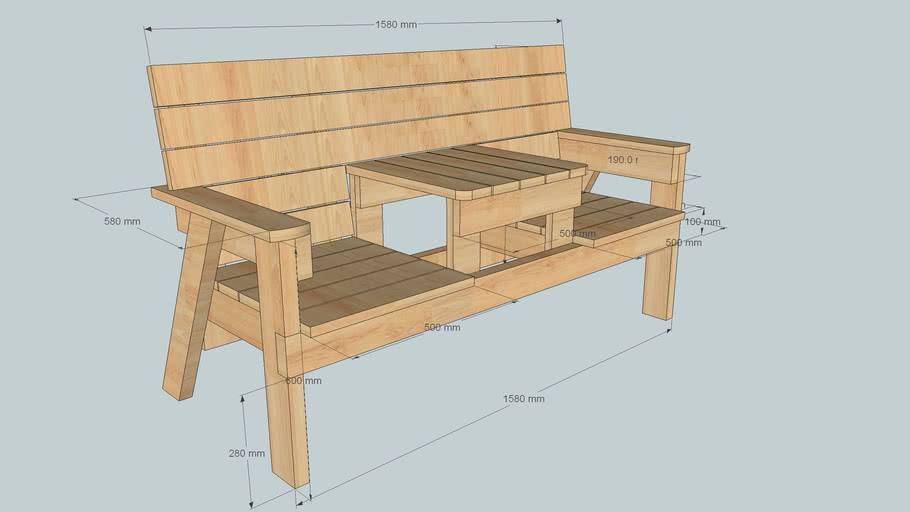 Как сделать скамейку для дачи своими руками: идеи с фото, дизайн, инструкция с фото