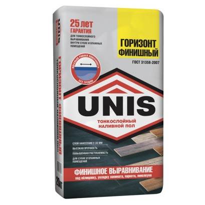 Горизонт универсальный быстротвердеющий  unis 20 кг