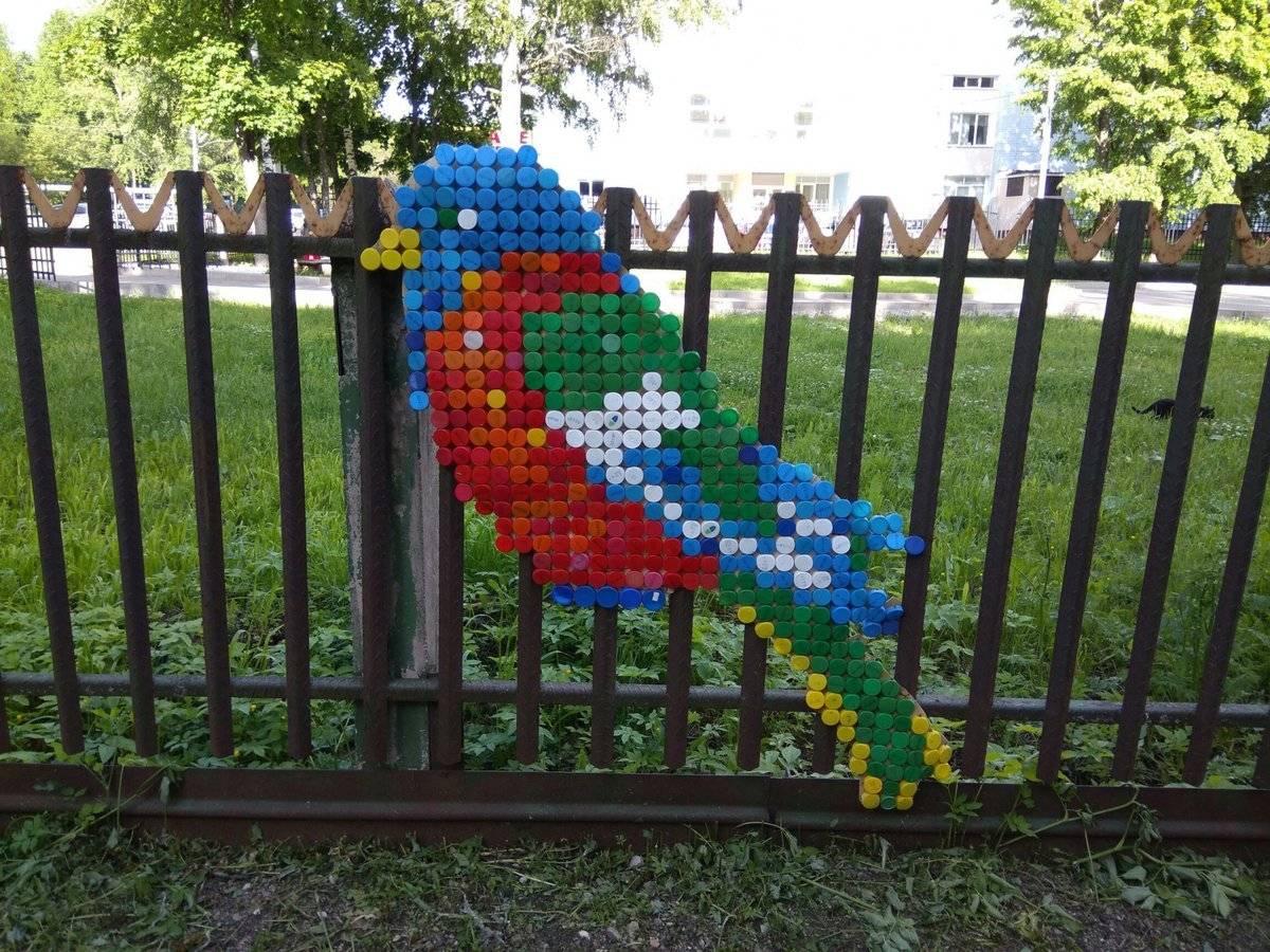 100 идей поделок из крышек от бутылок своими руками на фото