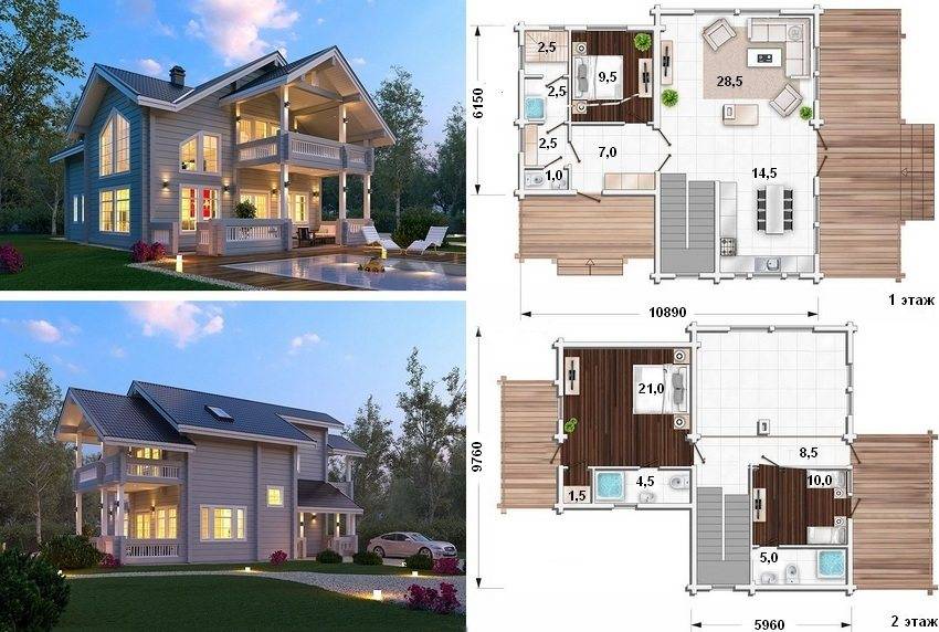 Красивые дома: 100+ фото лучших проектов