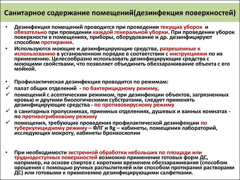 Какие действия нужно предпринять после проведения дезинфекции и дезинсекции - дезинфекция спб
