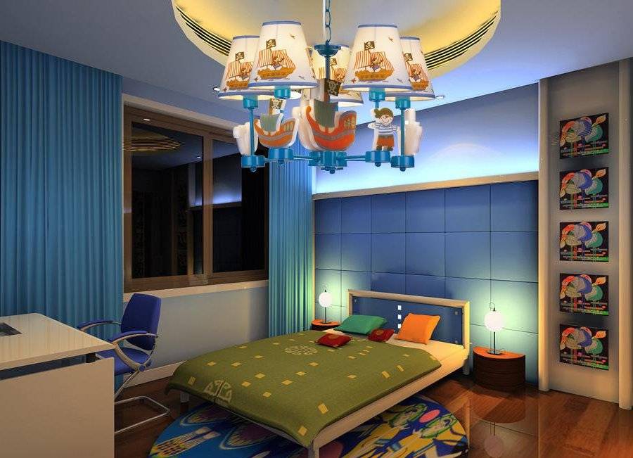 Освещение в детской комнате: примеры освещения с фото - smallinterior