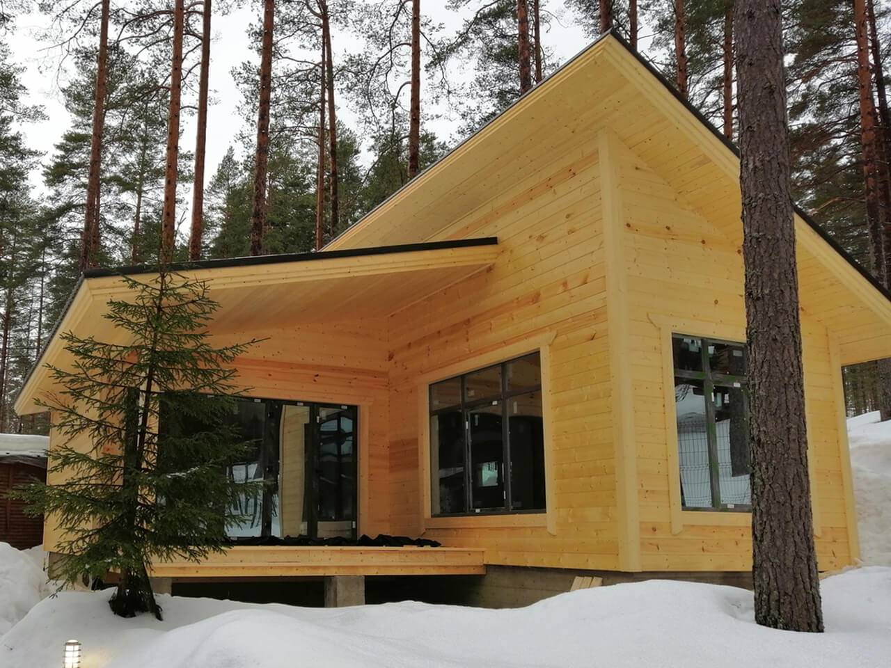 Скандинавские и финские каркасные дома
