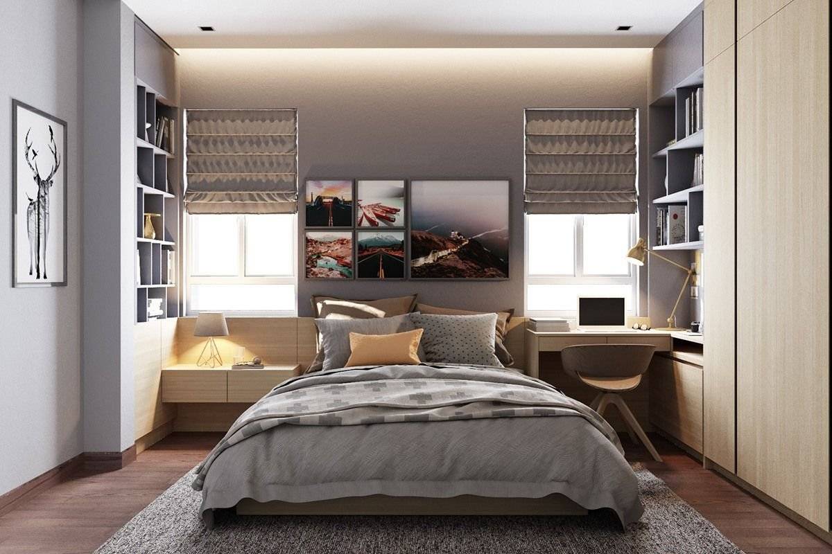 Дизайн маленькой спальни - основные требования и оригинальные проекты с фото дизайном